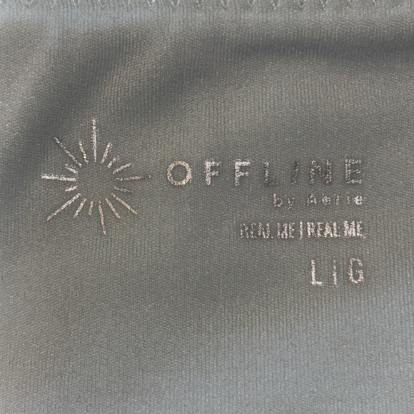 NWT Offline Aerie Real Me Ruched Athletic Top - Picture 6 of 11